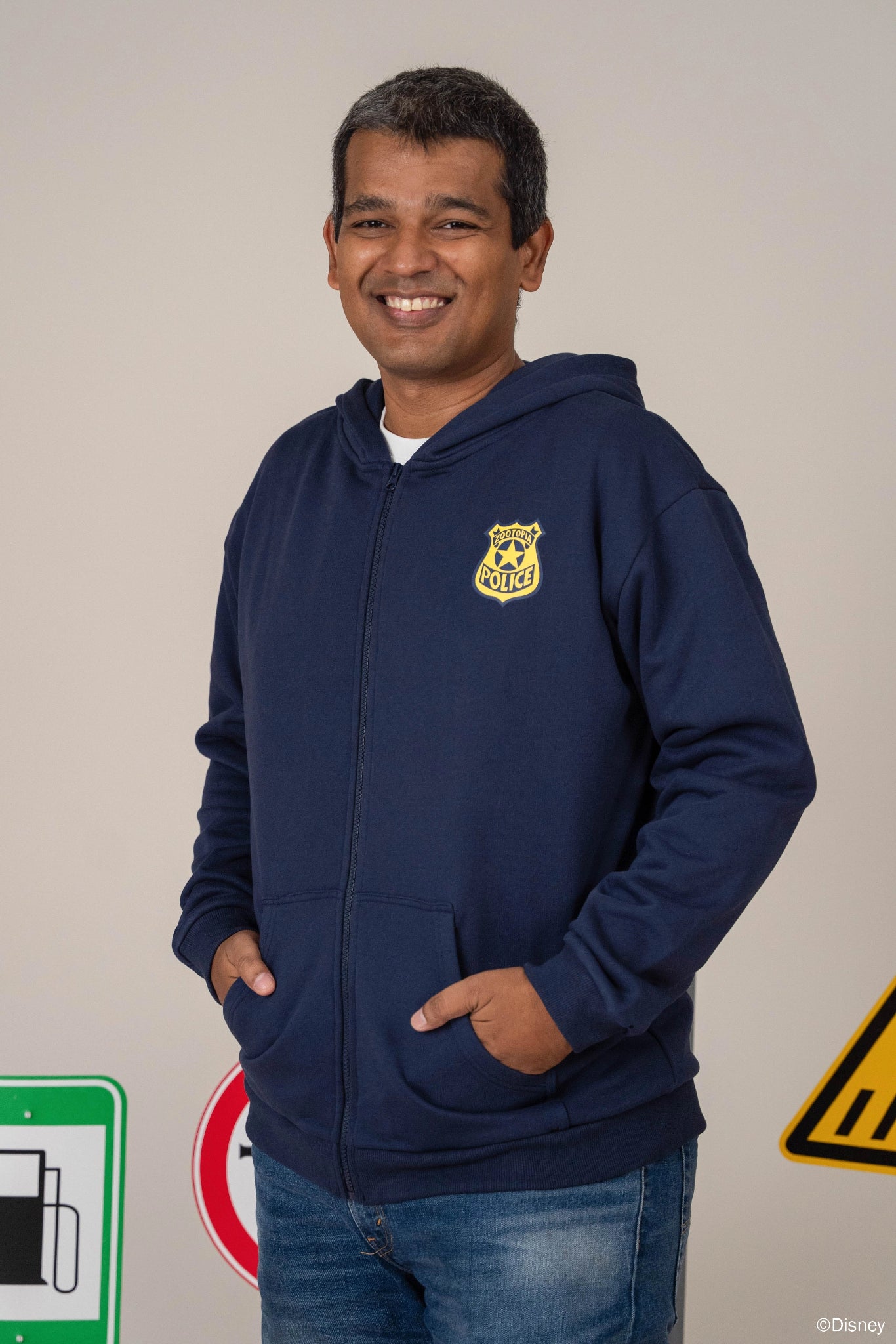 Adult Carey Hoodie - Navy ZPD
