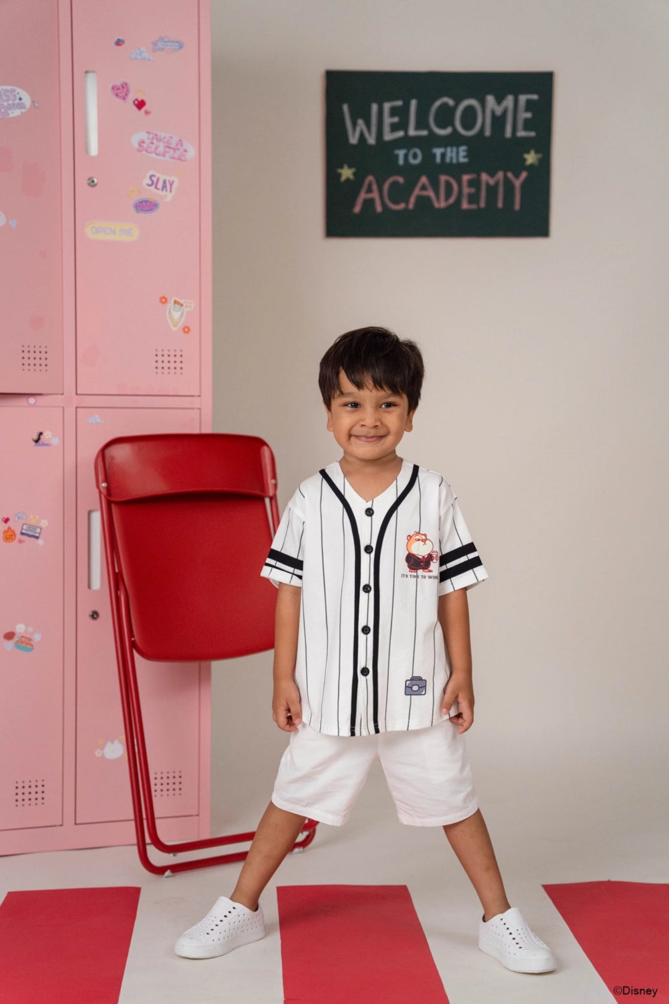 Baseball Tee - Black Lemming