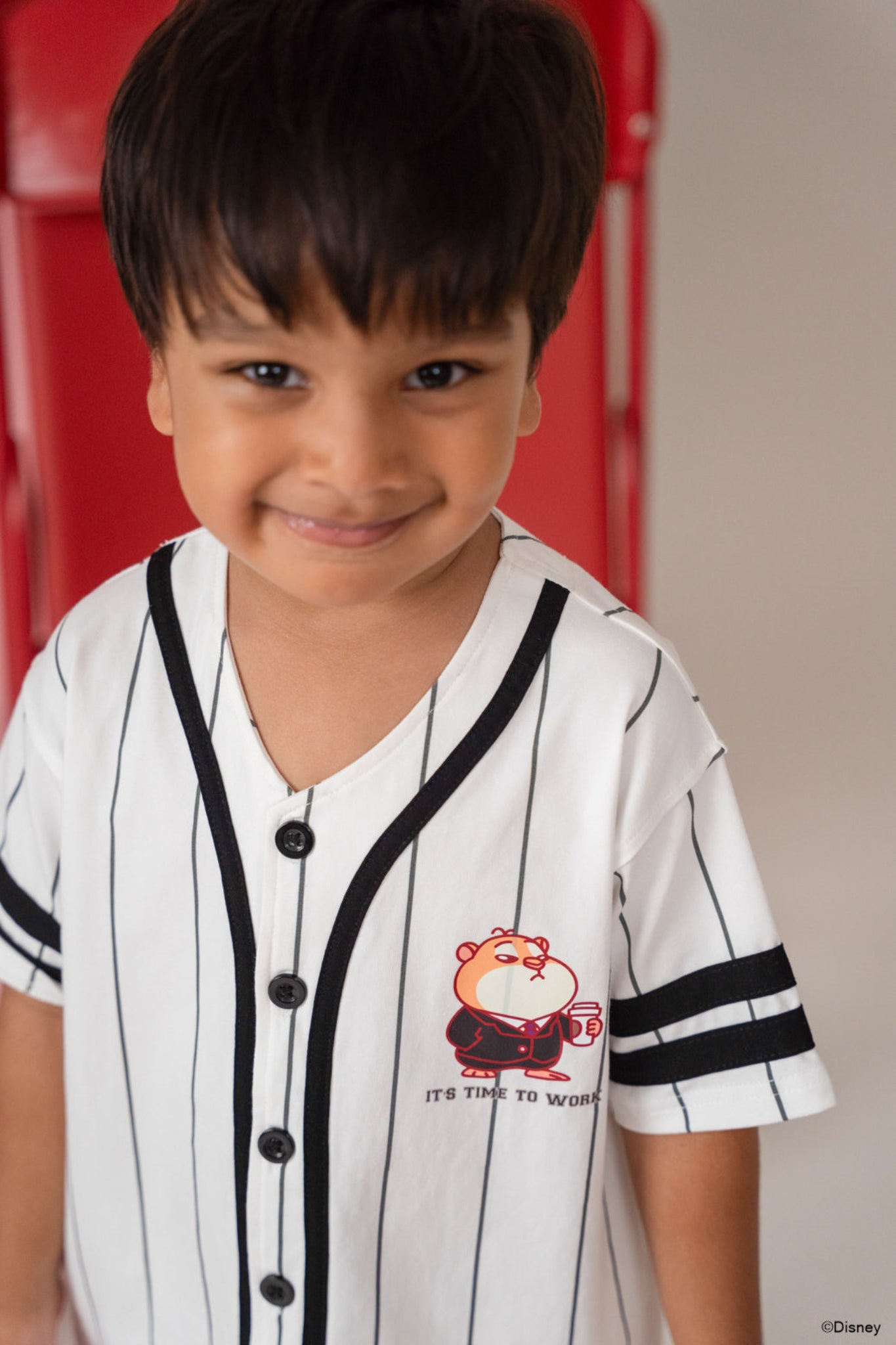 Baseball Tee - Black Lemming