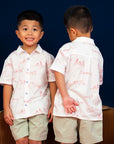 Little Man Shirt - White Zodiac Race
