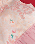 Kyra Dress - Cream Cranes