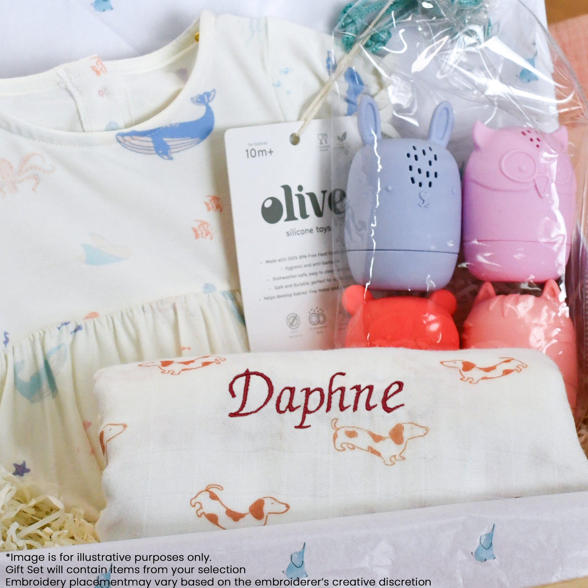 Scarlet Sea Creatures Personalisable Gift Set | The Elly Store
