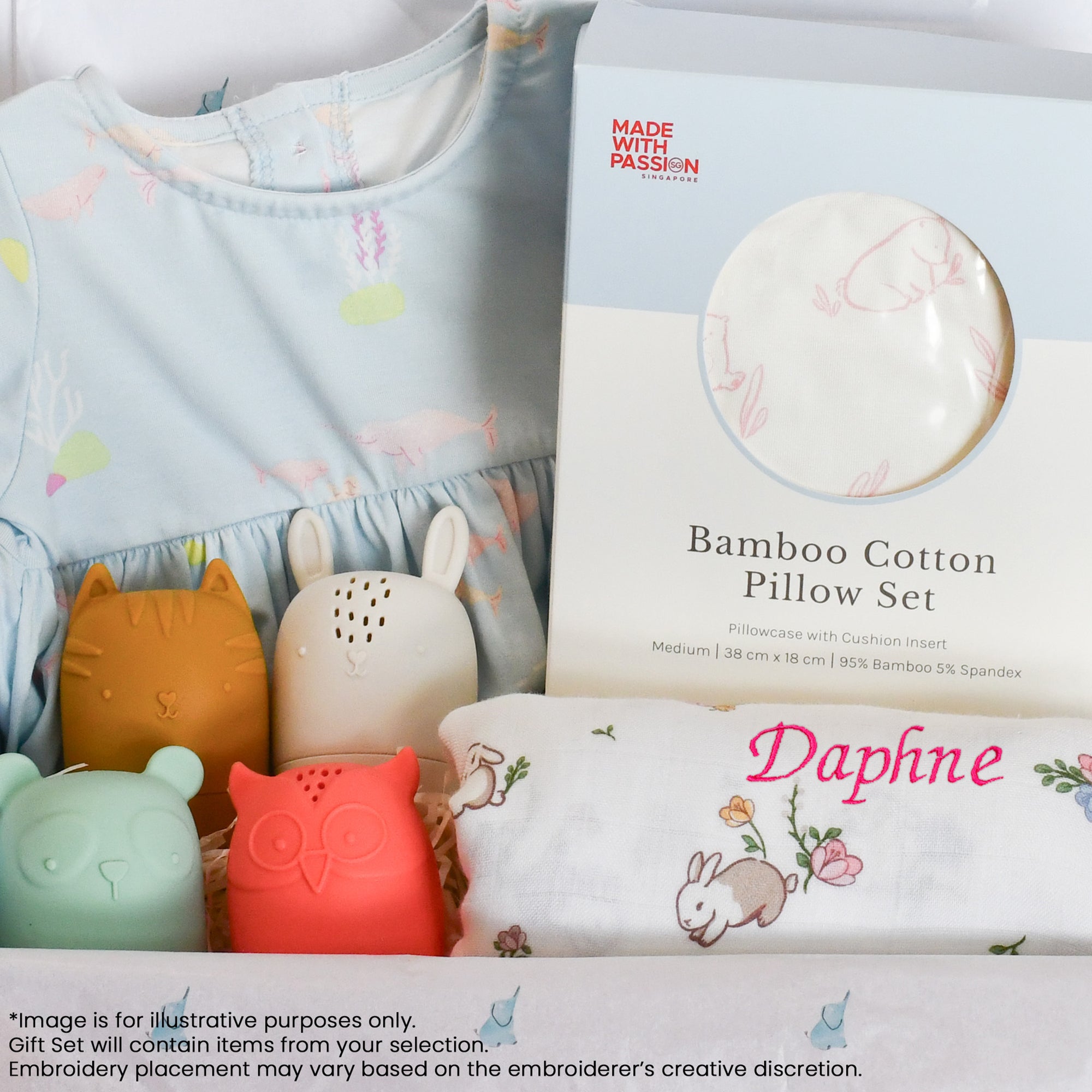 Scarlet Narwhal Personalisable Gift Set | The Elly Store