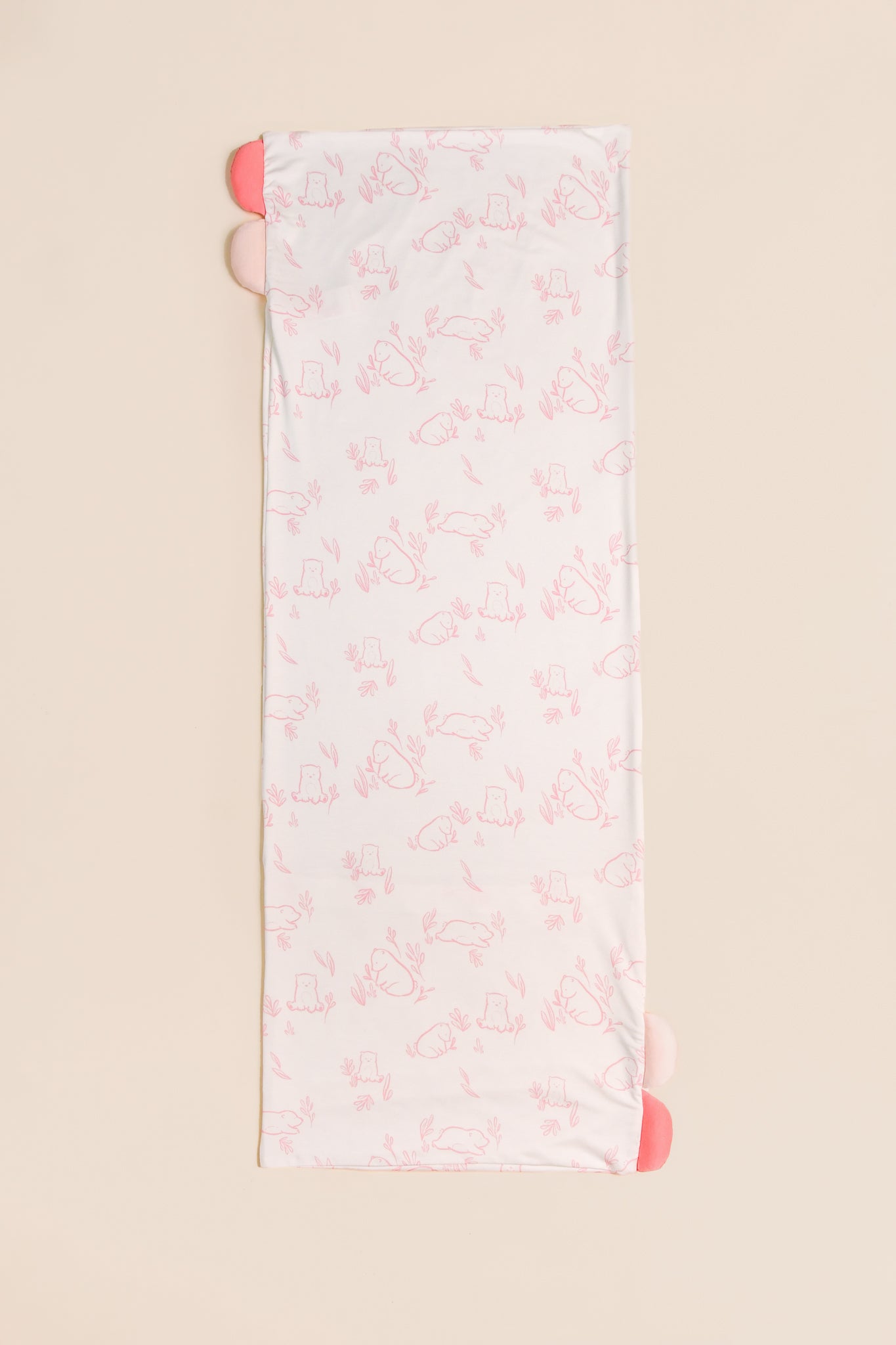 elly Pillow Case - Pink Beary Best (Pillow not included)