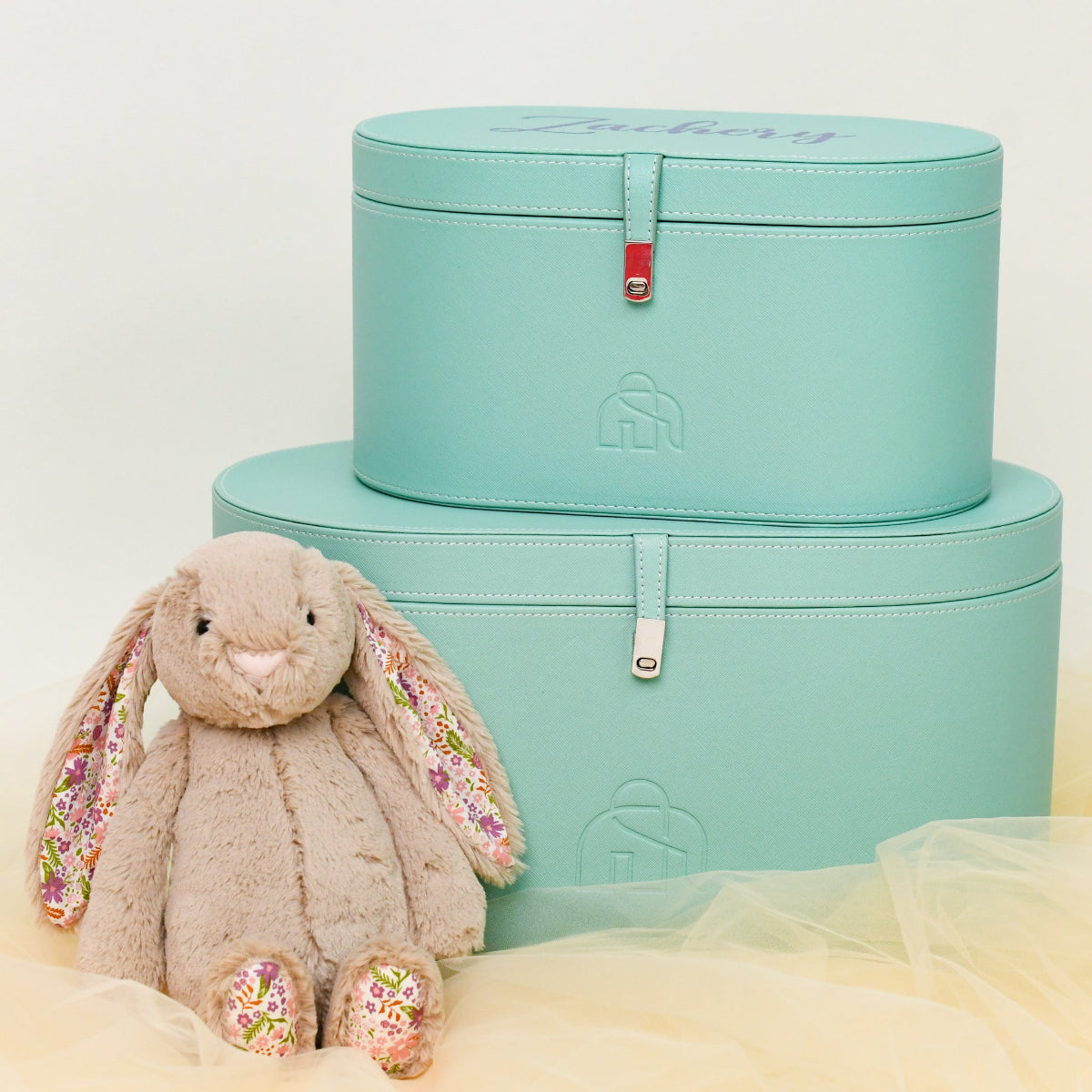 Turquoise Gift Box | Ideal for Newborn Baby Gifts | The Elly Store Singapore