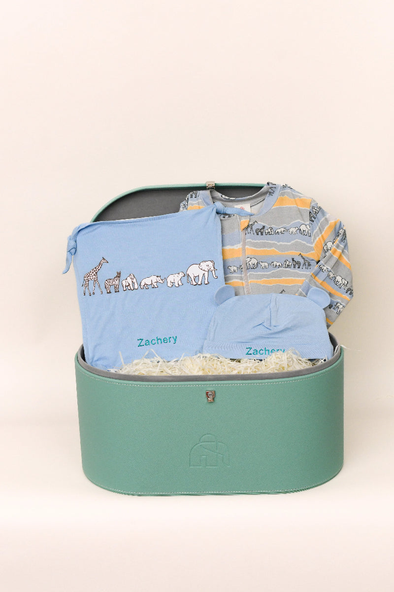 Zoo Baby Keepsake Gift Set
