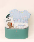 Narwhal Keepsake Gift Set - Baby Girl