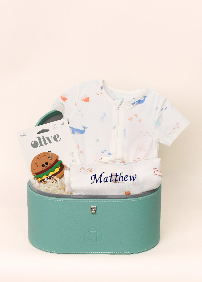 Pastel Baby Keepsake Gift Set
