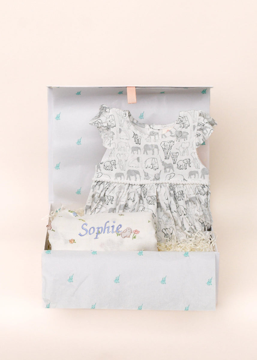 Elephant Gift Set - Baby Girl