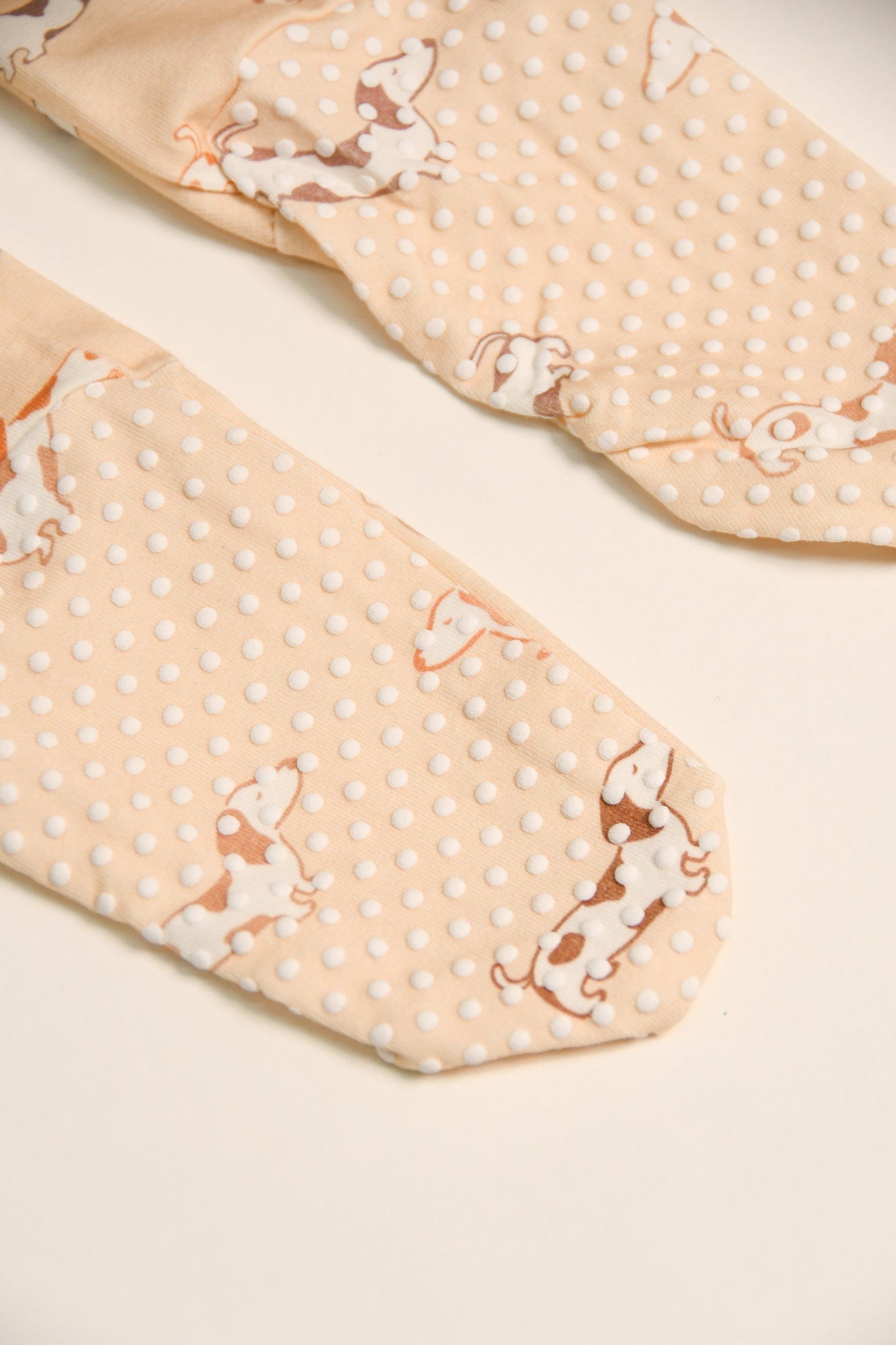 Dachshund dog socks with grip soles
