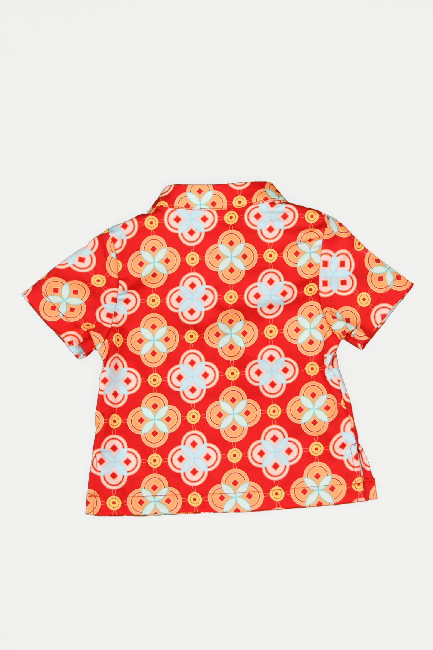 Tang Shirt - Red Lucky Coins