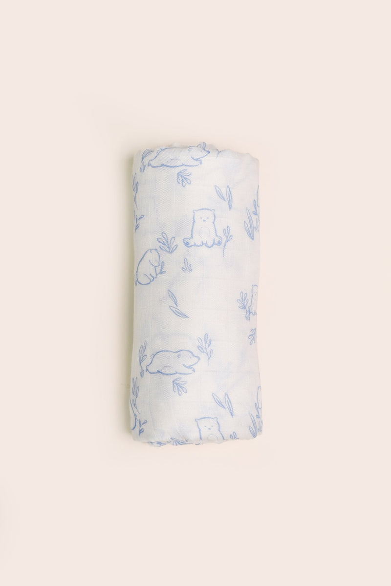 Bamboo Muslin Swaddle - Beary Best