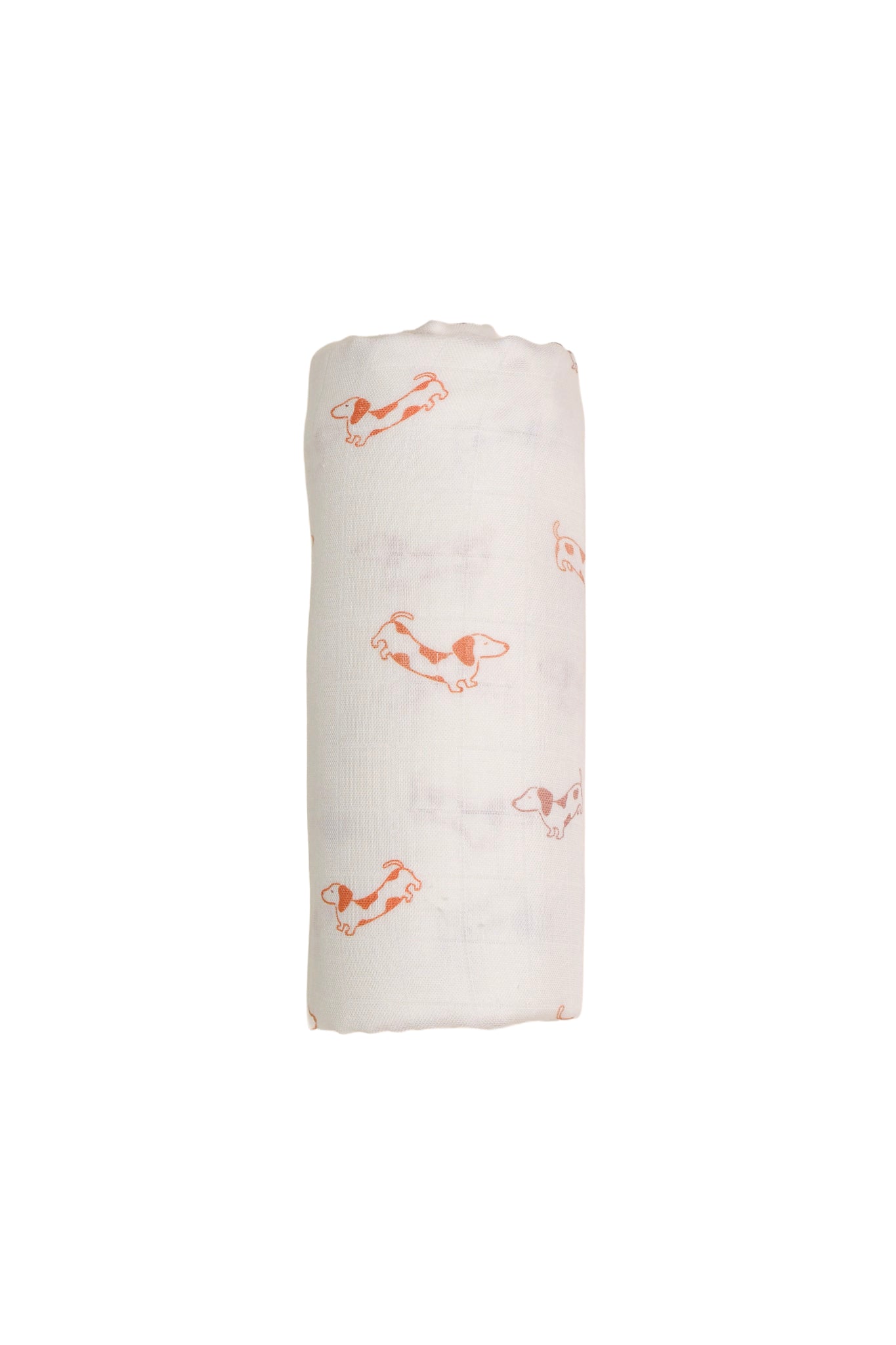 Bamboo Muslin Swaddle - Hot Dogs