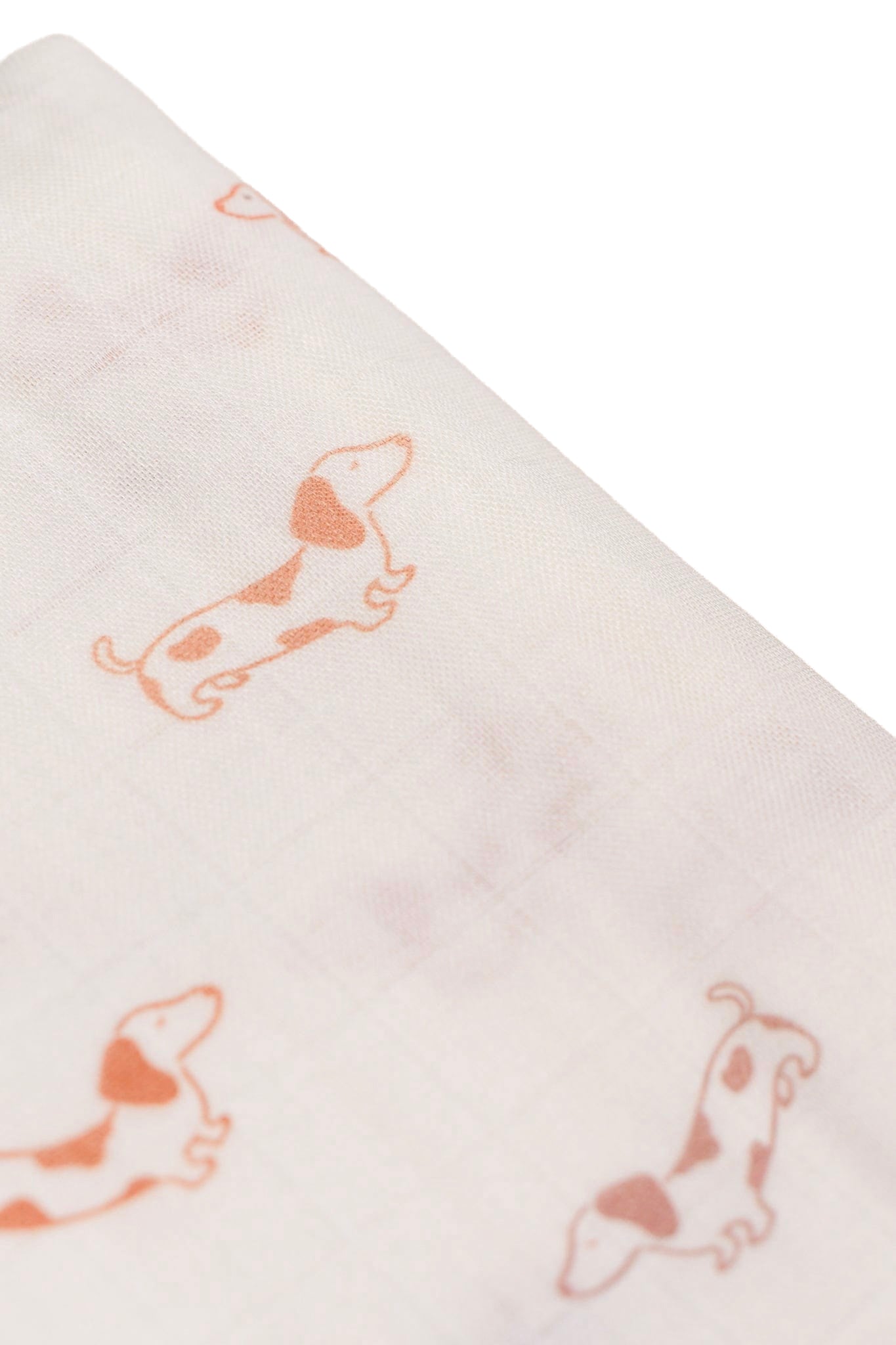 Bamboo Muslin Swaddle - Hot Dogs