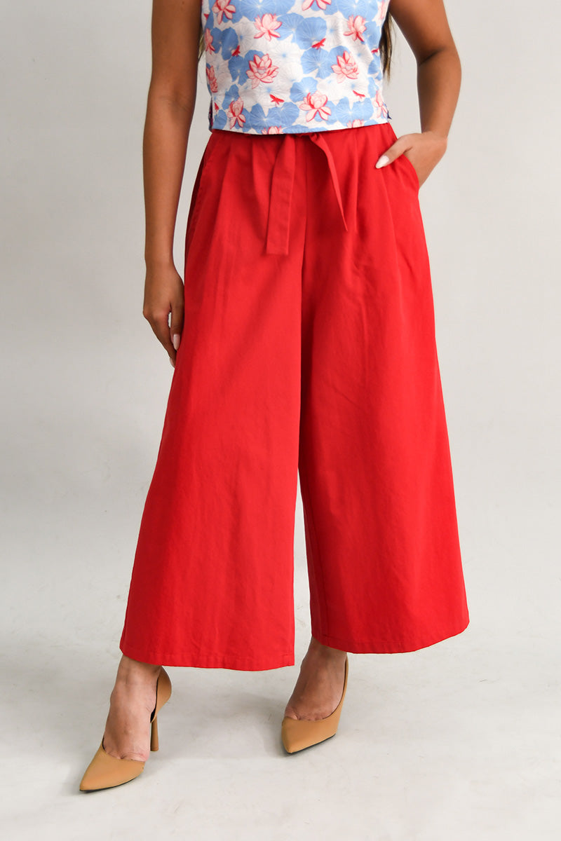 Ladies Nicole Pants - Red