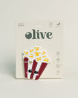 Olive Silicone Toys | Popcorn Teething Toy