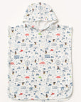 The Elly Store x Disney | Hooded Robe - Rainbow Road Trip Mickey