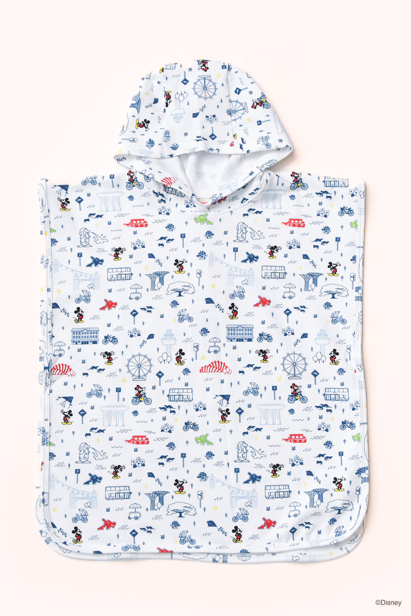 Hooded Robe - Rainbow Road Trip Mickey