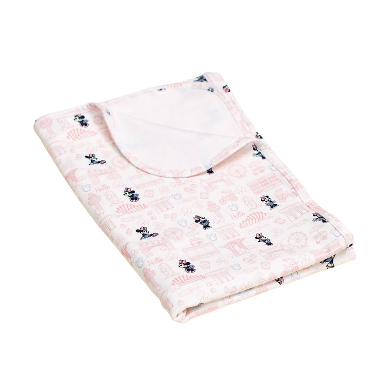 Jersey Blanket - Pink Hello Minnie