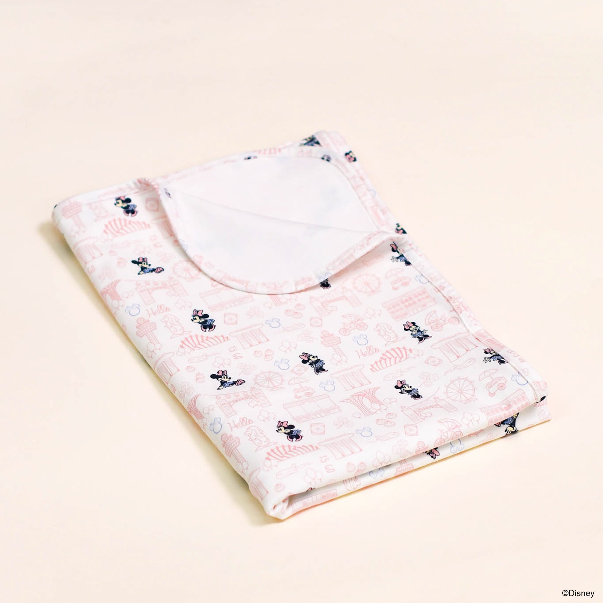 Jersey Blanket - Pink Hello Minnie