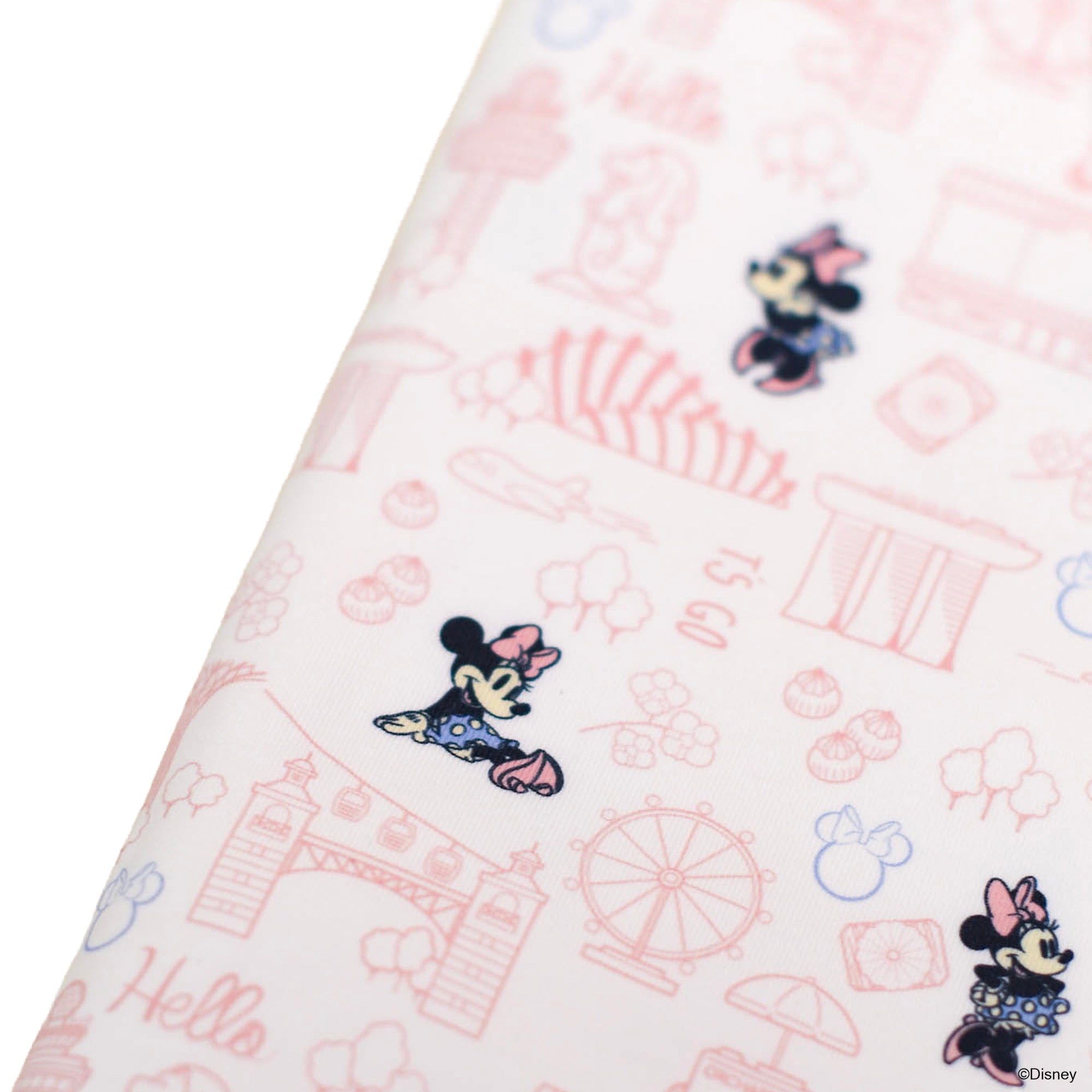 Jersey Blanket - Pink Hello Minnie