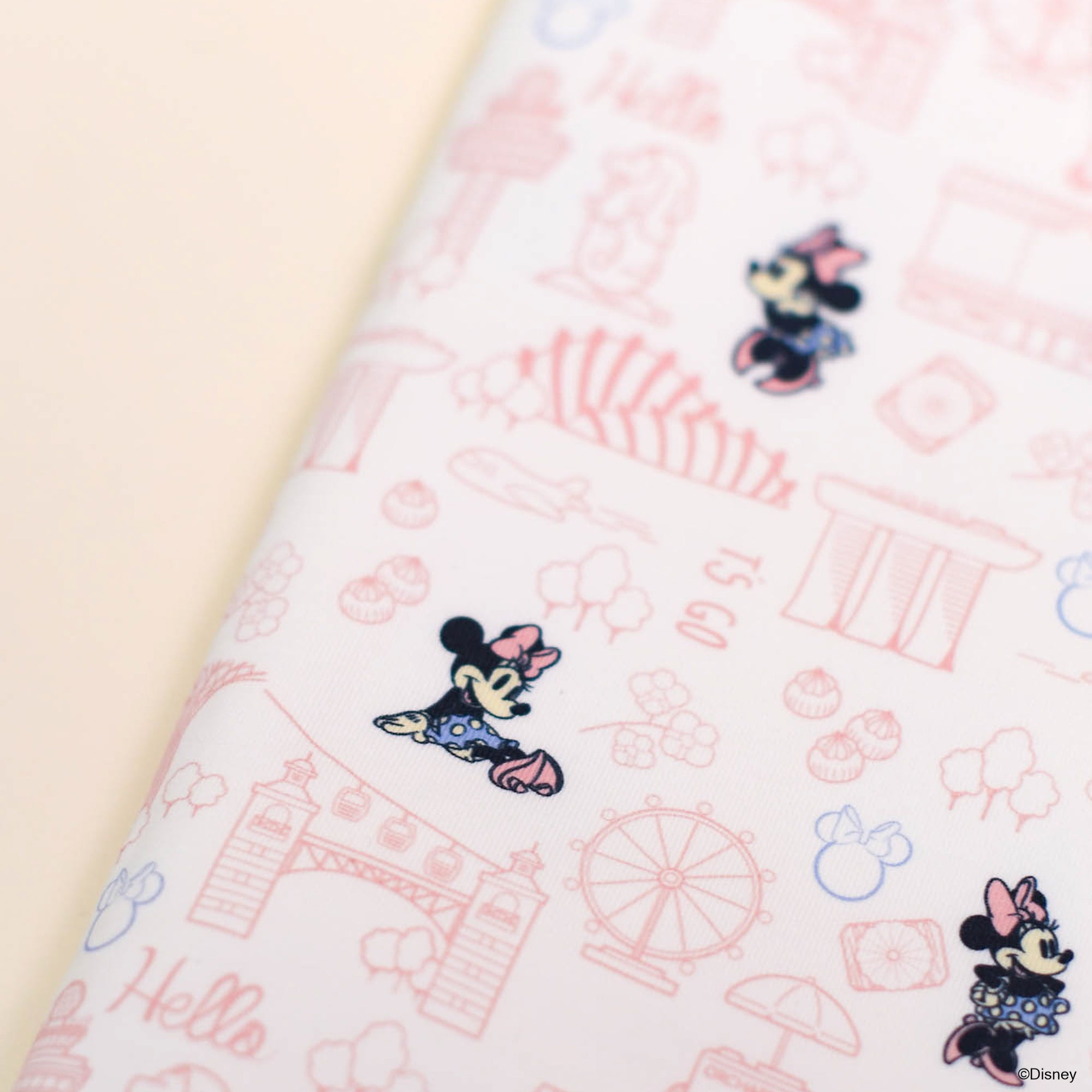 Jersey Blanket - Pink Hello Minnie