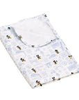 Jersey Blanket - Blue Hello Mickey