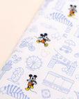 Jersey Blanket - Blue Hello Mickey