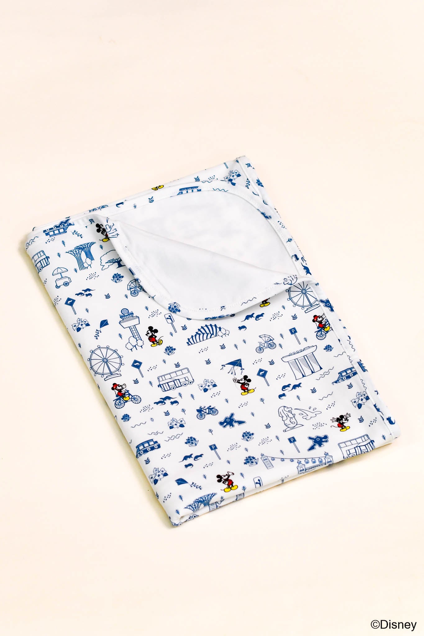 Jersey Blanket - Blue Road Trip Mickey
