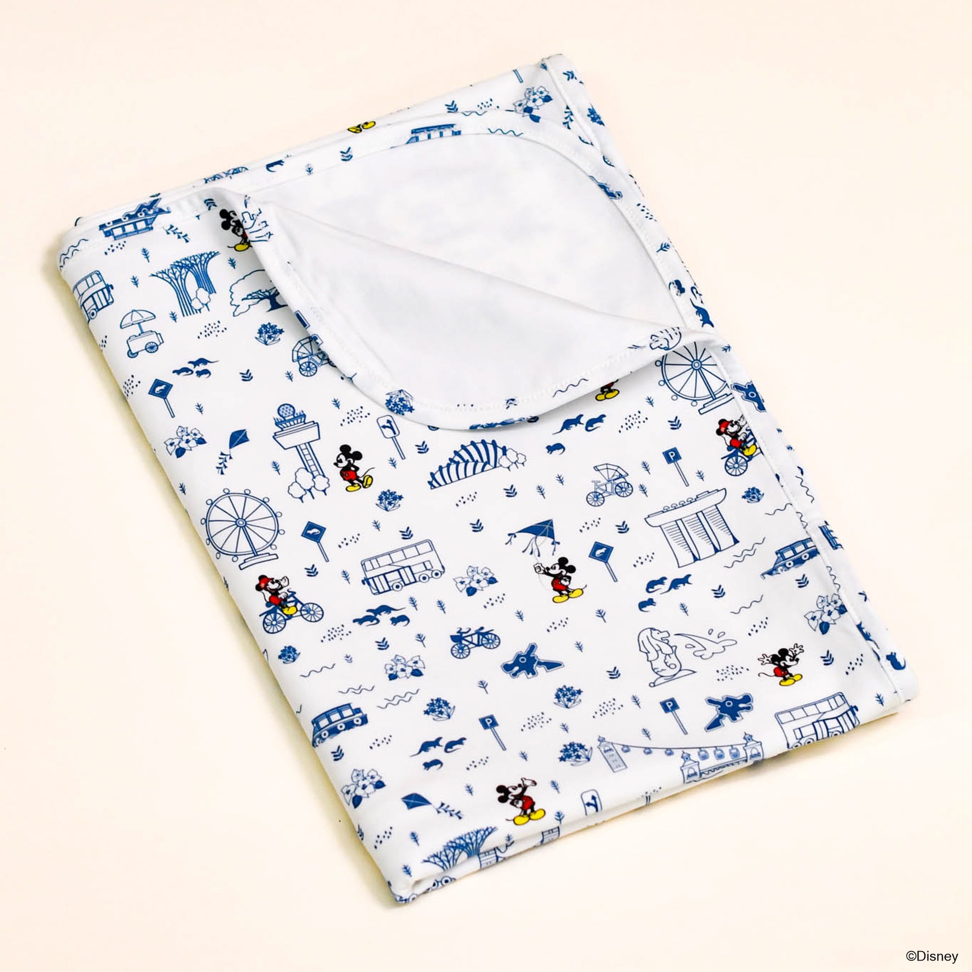 Jersey Blanket - Blue Road Trip Mickey