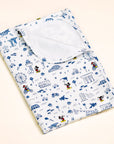 Jersey Blanket - Blue Road Trip Mickey