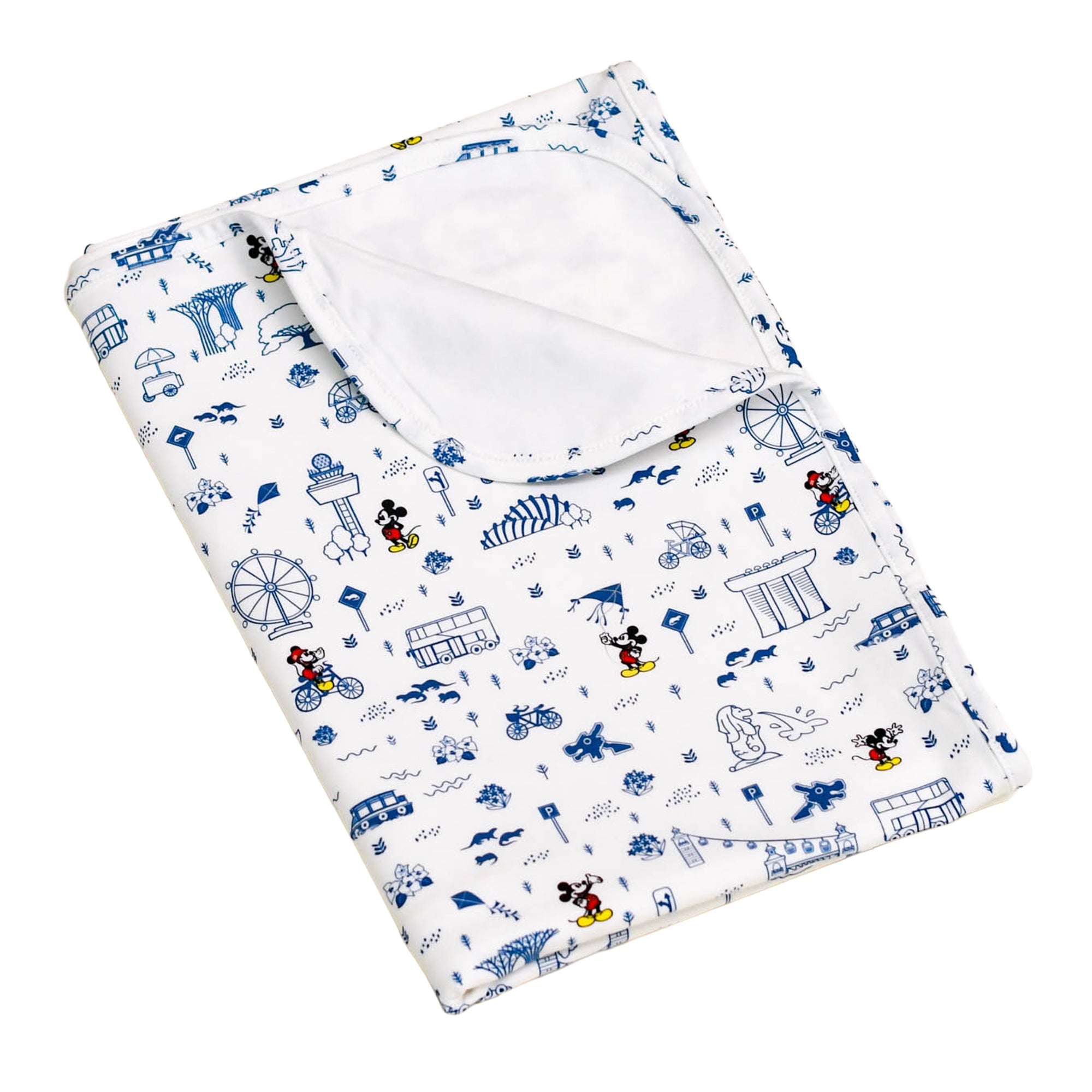 Jersey Blanket - Blue Road Trip Mickey