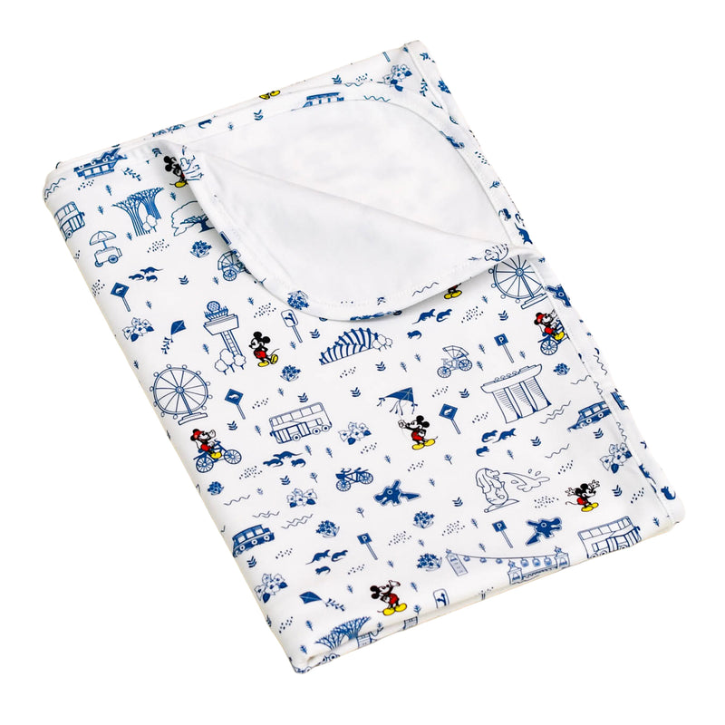 Jersey Blanket - Blue Road Trip Mickey