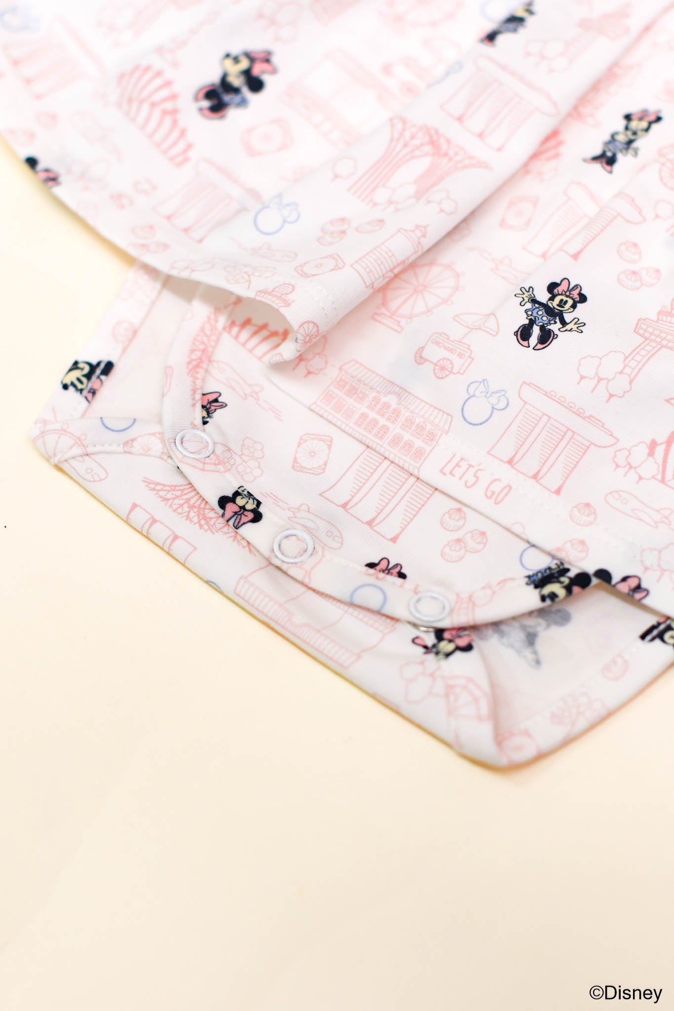 Kate Onesie Pink Hello Minnie - SG60 Disney | elly – The Elly Store