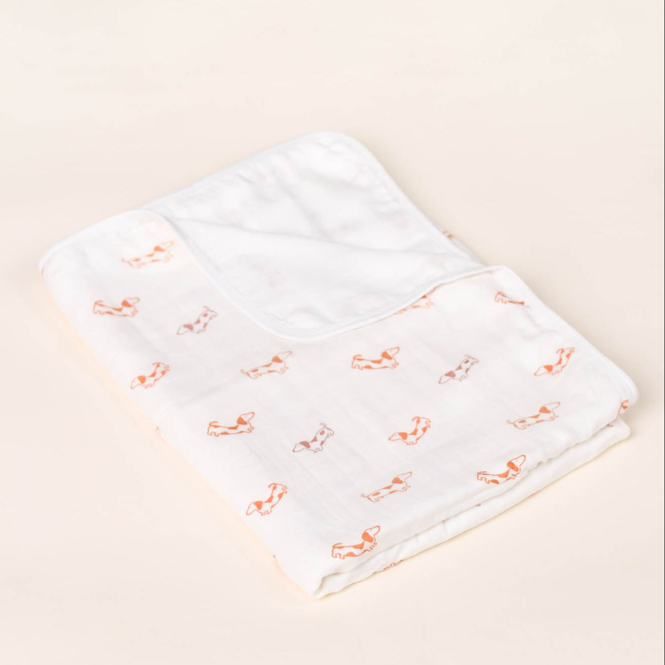 Bamboo Muslin Blanket - Hot Dogs