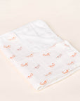 Bamboo Muslin Blanket - Hot Dogs