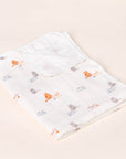 Bamboo Muslin Blanket - Sleepy Cats