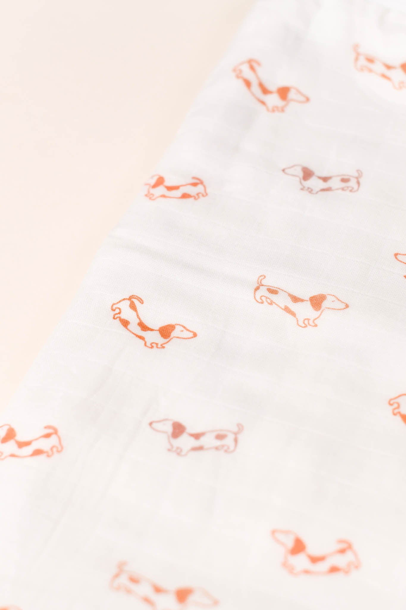 Bamboo Muslin Blanket - Hot Dogs