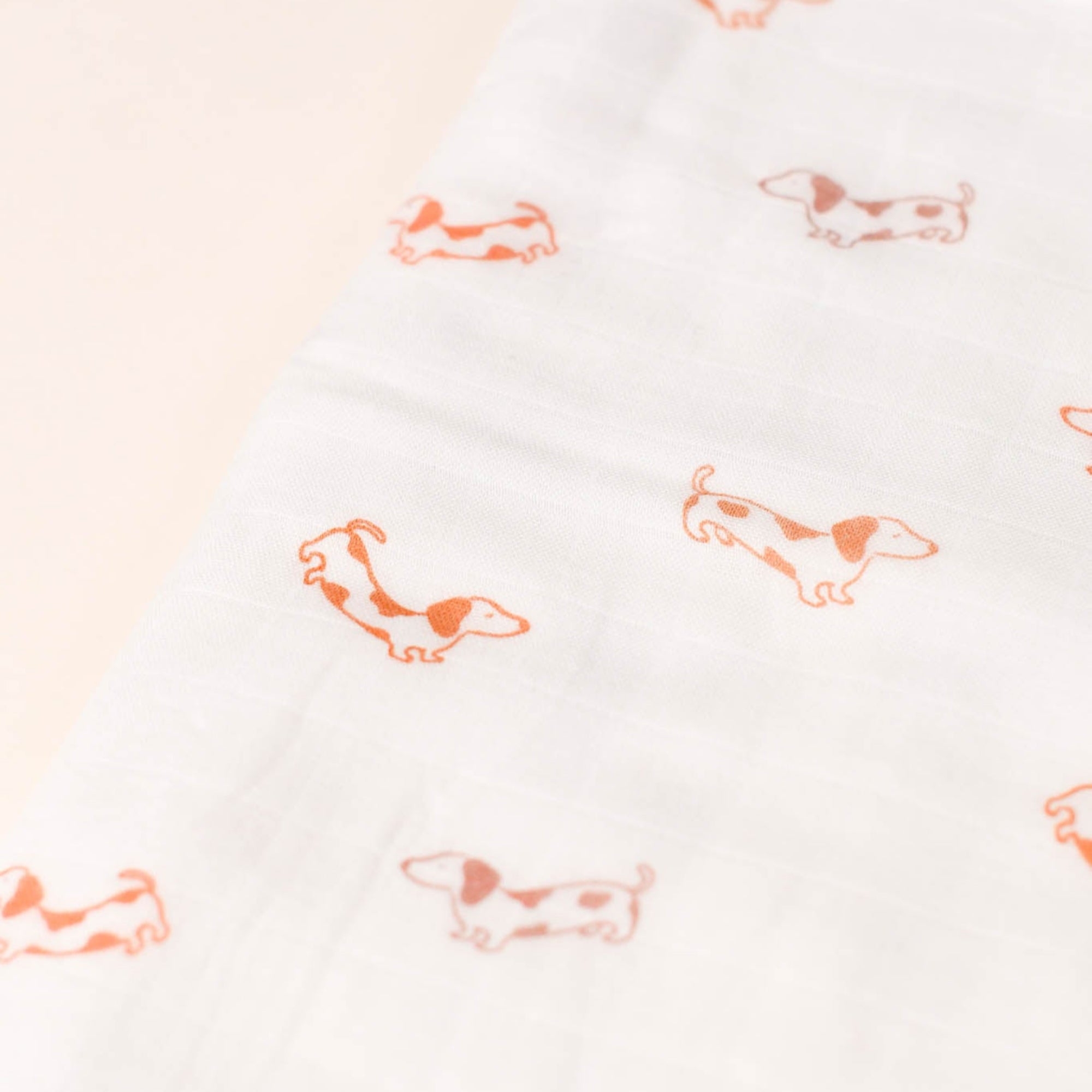 Bamboo Muslin Blanket - Hot Dogs