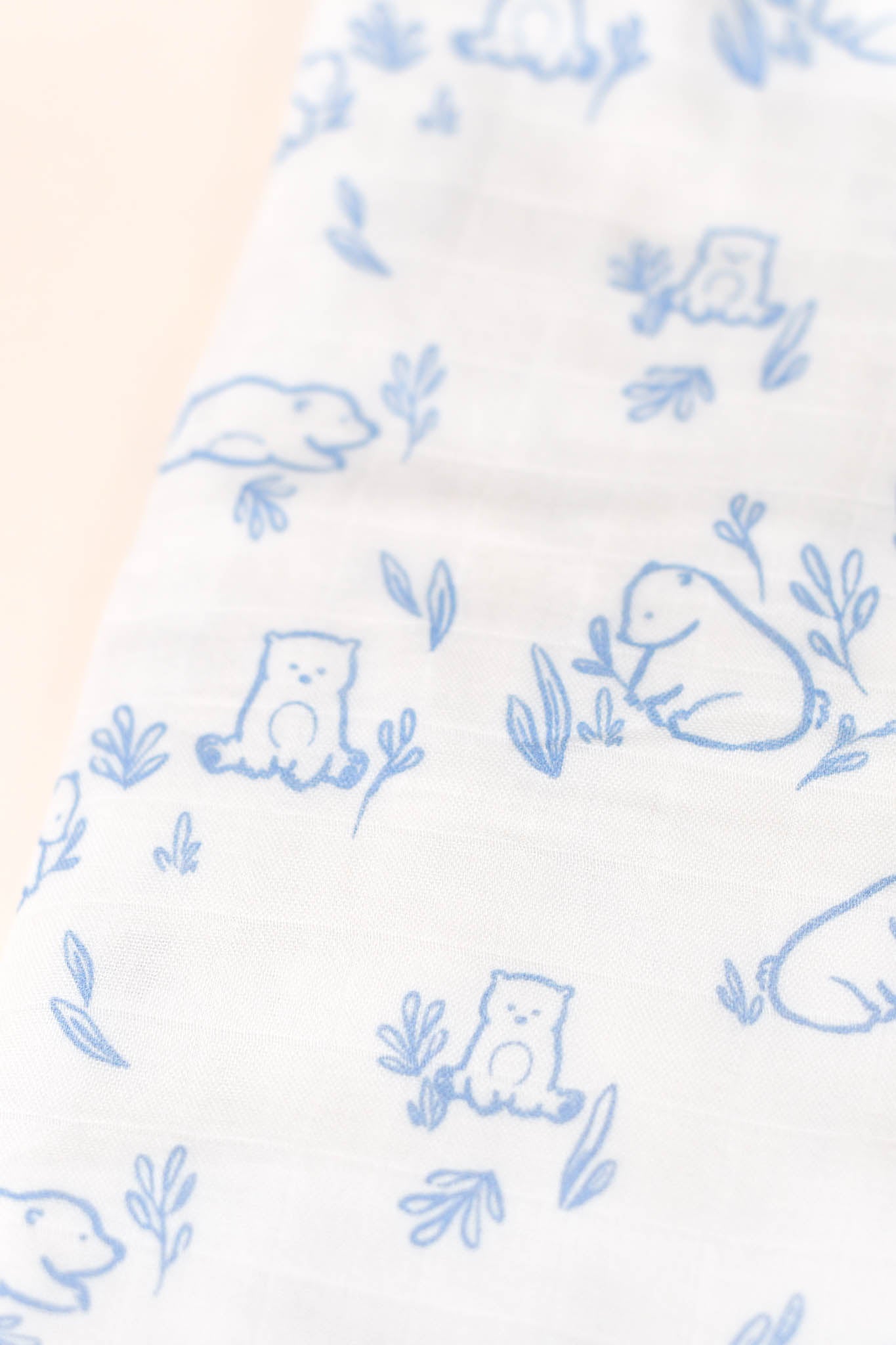 Bamboo Muslin Blanket - Beary Best