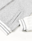 Personalisable Grey Bomber Jacket | The Elly Store