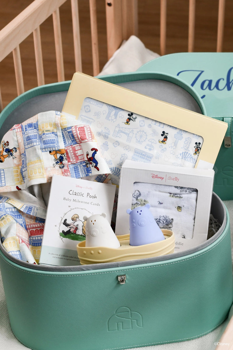 Hooded Robe Personalisable Turquoise Gift Set