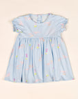 Scarlett Dress - Pink Narwhals | The Elly Store