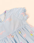 Scarlett Dress - Pink Narwhals | The Elly Store
