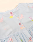 Scarlett Dress - Pink Narwhals | The Elly Store
