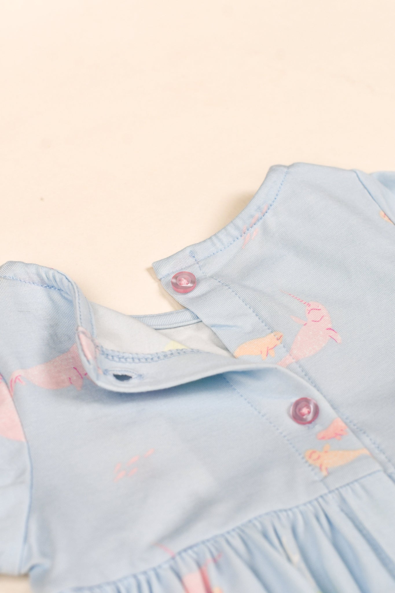Scarlett Dress - Pink Narwhals | The Elly Store
