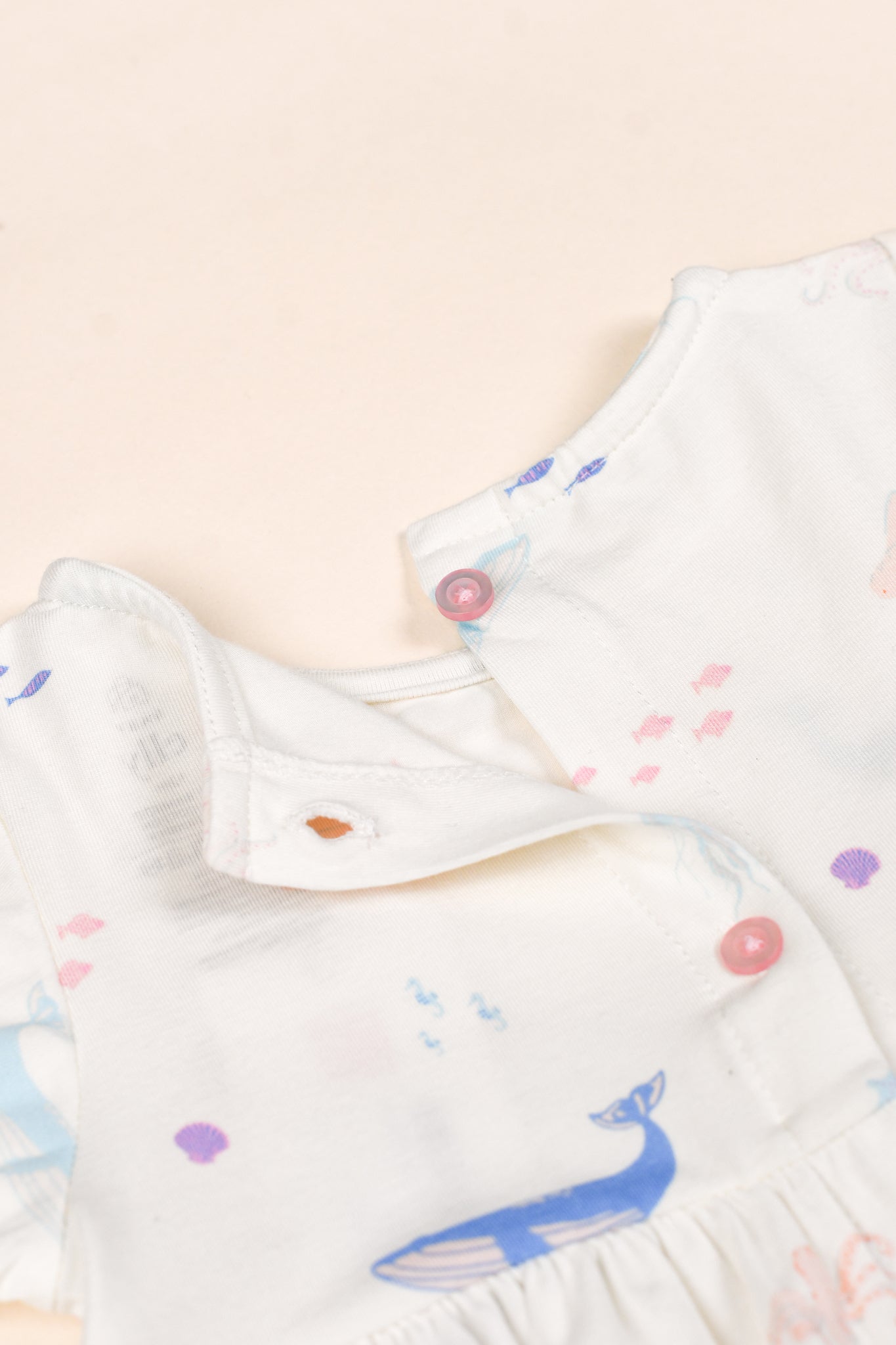 Scarlett Dress - Colourful Sea Creatures | The Elly Store
