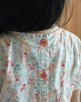 Scarlett Dress - Colourful Puppies | The Elly Store 