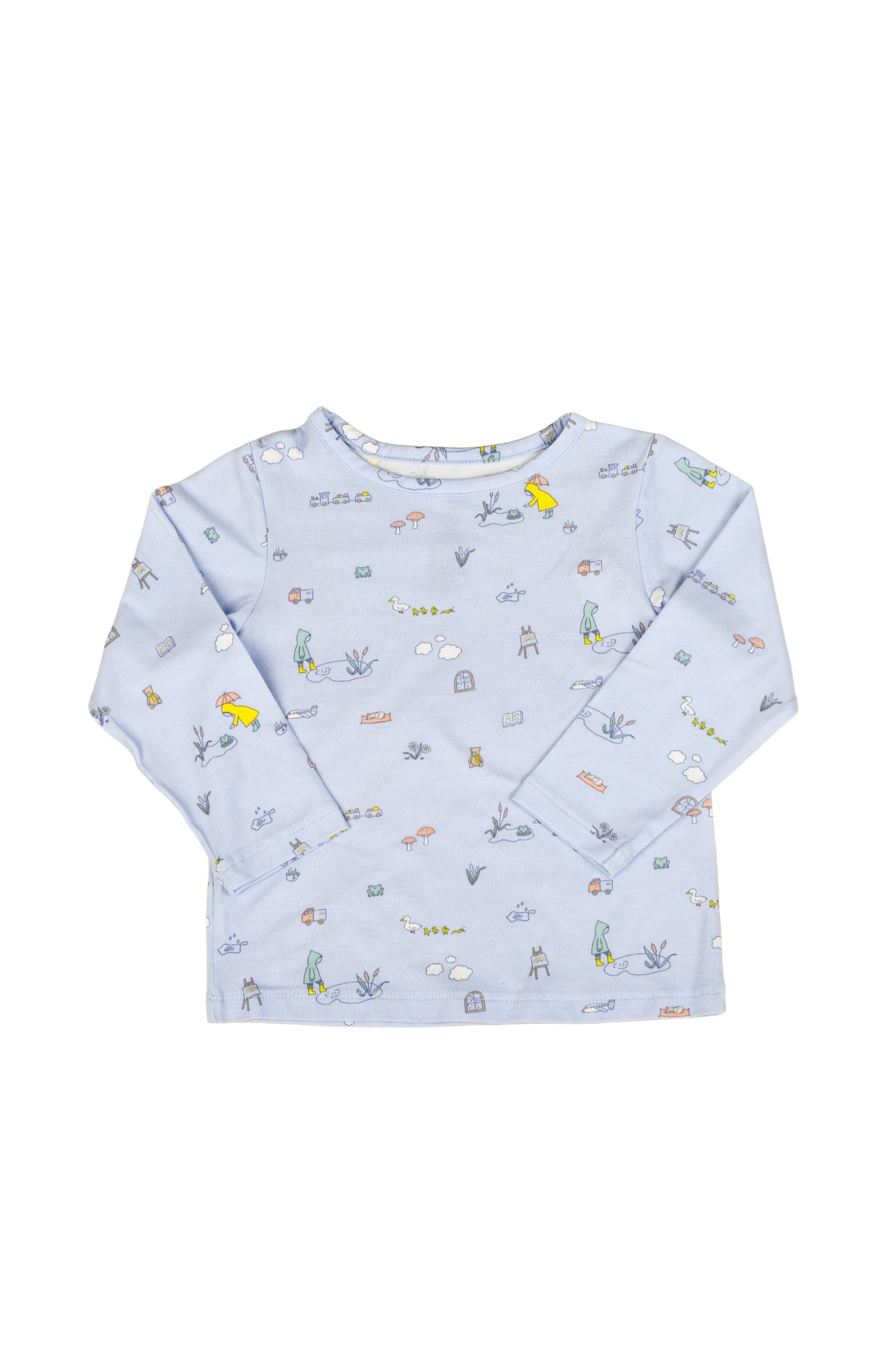 Long-Sleeve Pyjamas Set - Rain And Cozy | The Elly Store