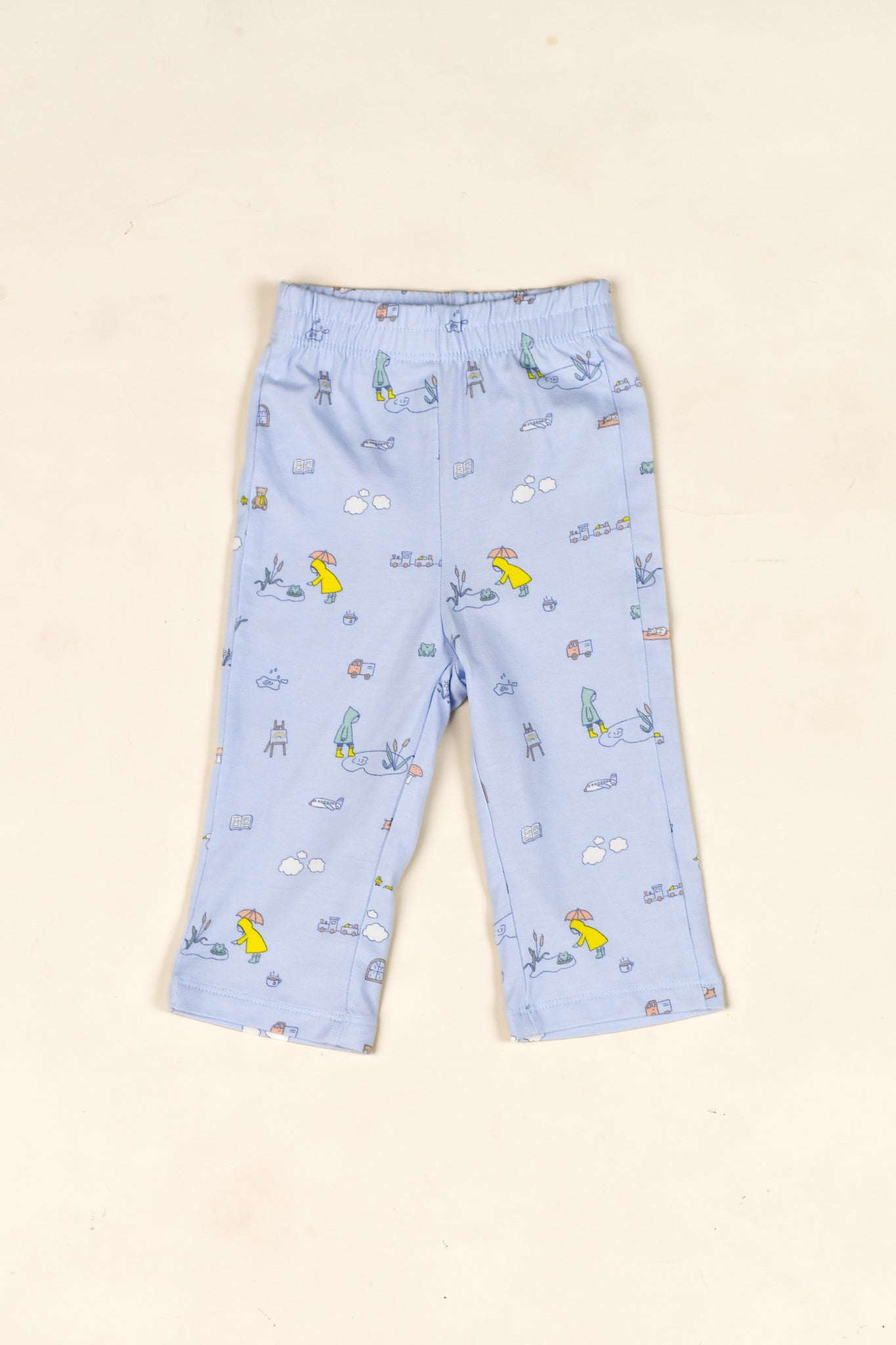 Long-Sleeve Pyjamas Set - Rain And Cozy | The Elly Store
